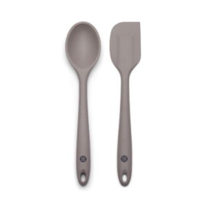 Pure Kitchen Tools set Lepel + Pannenlikker Taupe